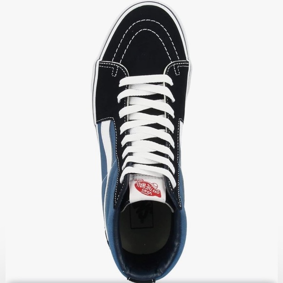VANS Sk8-Hi Unisex Navy Canvas Skater Shoes Men’s 5/Women’s 6.5  New in … - Picture 2 of 12
